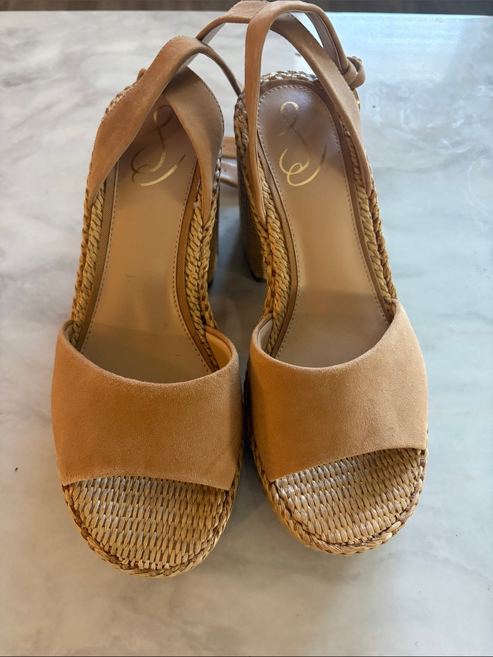 Sam Edelman Immie Ankle Strap Platform Wedge Sandal